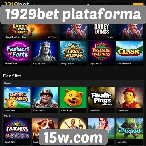 Análise dos jogos disponíveis na plataforma 1929bet